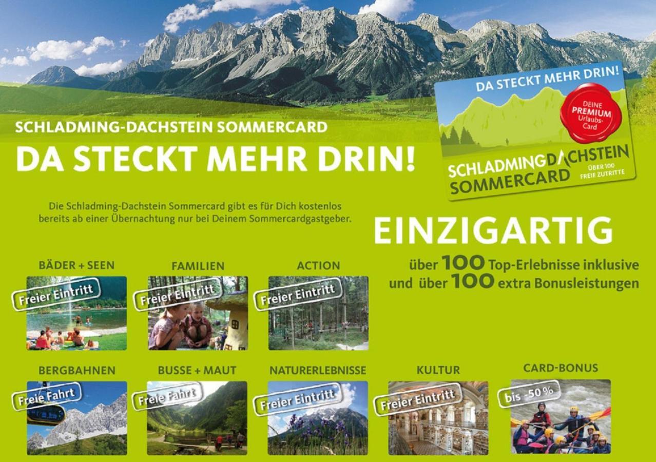 My Appartement - Haus Waldeck Schladming Bagian luar foto